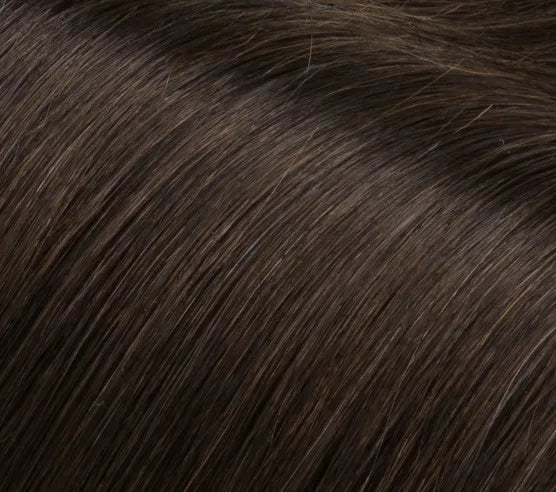 Long Invisible Adhesive Extensions Injected into Russian Hair